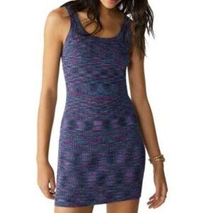 Ba&Sh Womens Maxine Abstract Print Sleeveless Knit Mini Dress Size 8